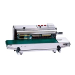 Plastic bag sealing machine